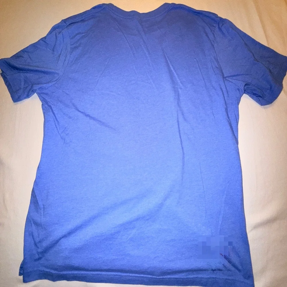 Bella Canvas Grow Rich Grow T-Shirt Mens XL Blue Good Graphic Pot‎ Leaf Humor